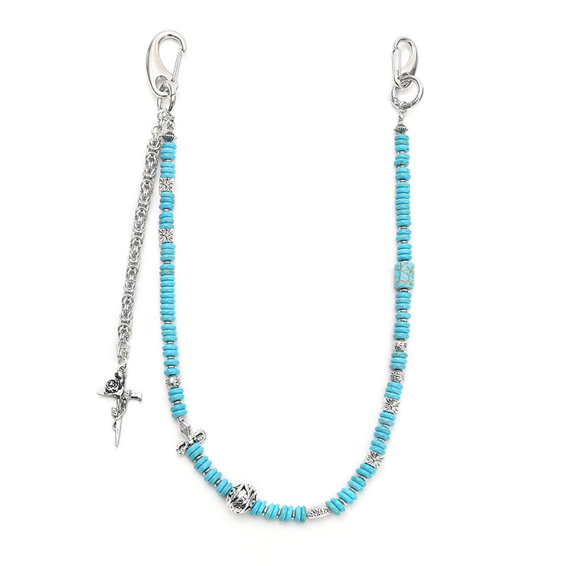 Men Accessories Pk - Corrente de Cintura Boho Punk com