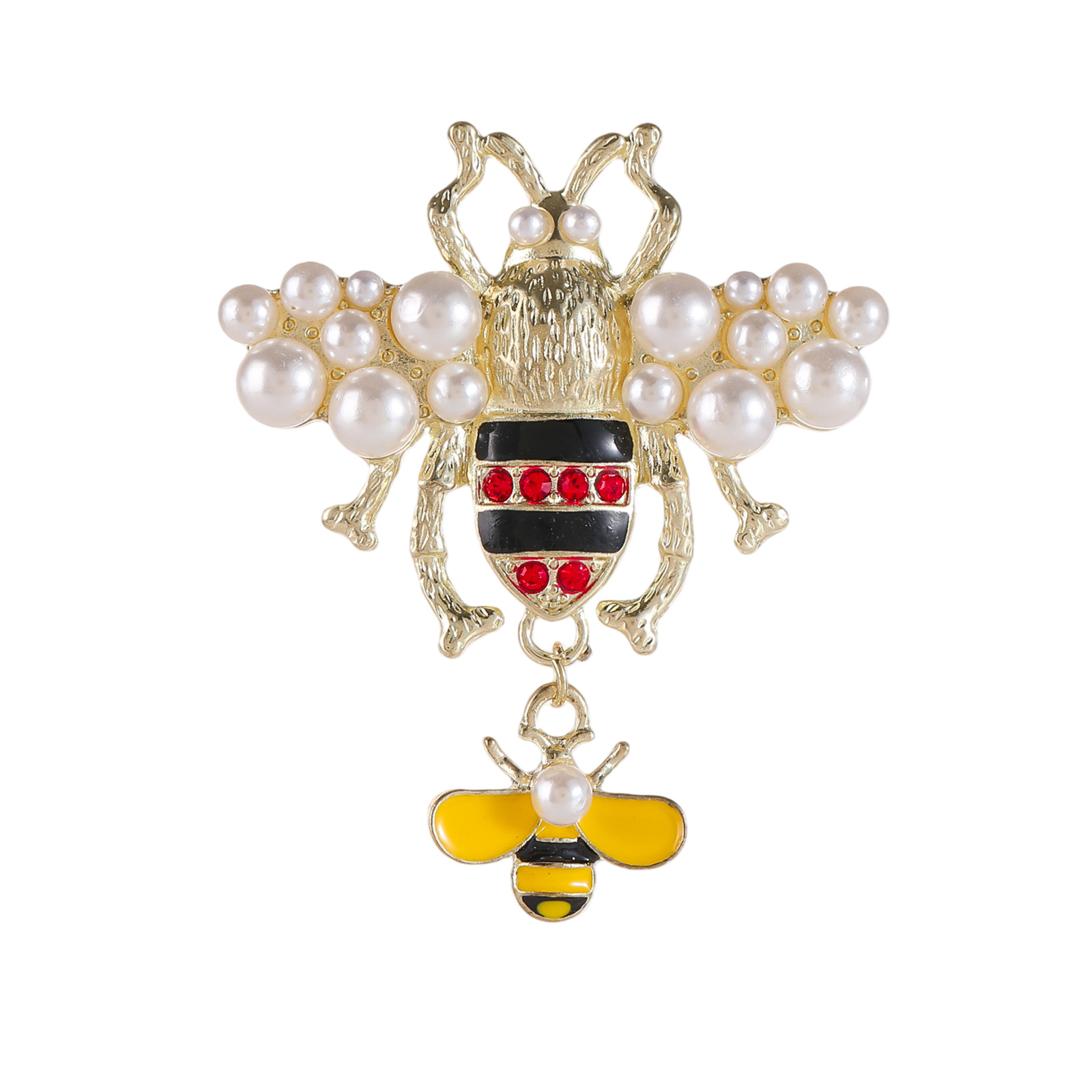 Men'S Accessories Trends 2025 - 1 Peça Broche Vintage de Abelha