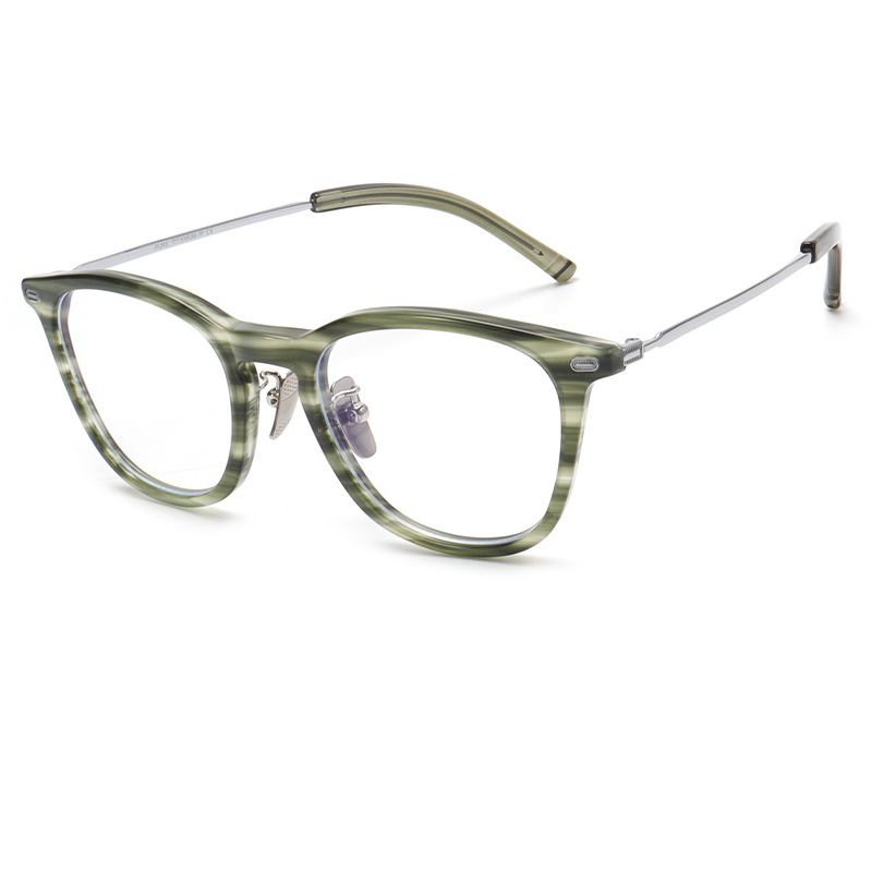 Men'S Accessories Trends 2025 - 2025 novos homens retro acetato titânio