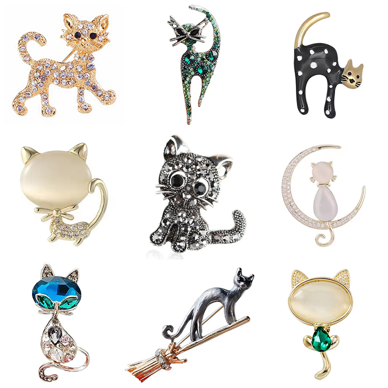 Men'S Accessories Trends 2025 - Broche de gato fofo para homens