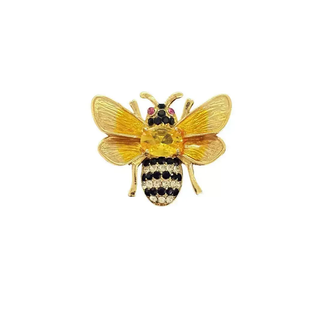 Men'S Accessories Trends 2025 - 1 Peça Broche de Abelha Pequena