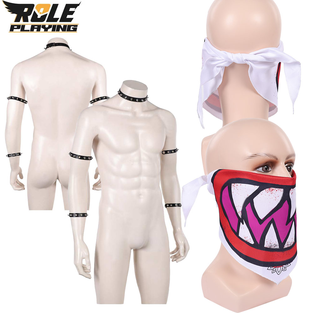 Men Accessories Jewellery - Acessórios de Fantasia Bowser Jr: Cachecol,