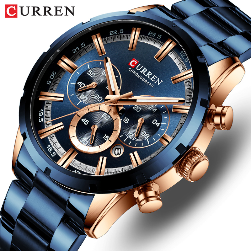 Men Accessories For Wrist - CURREN relógio de pulso masculino, relógio