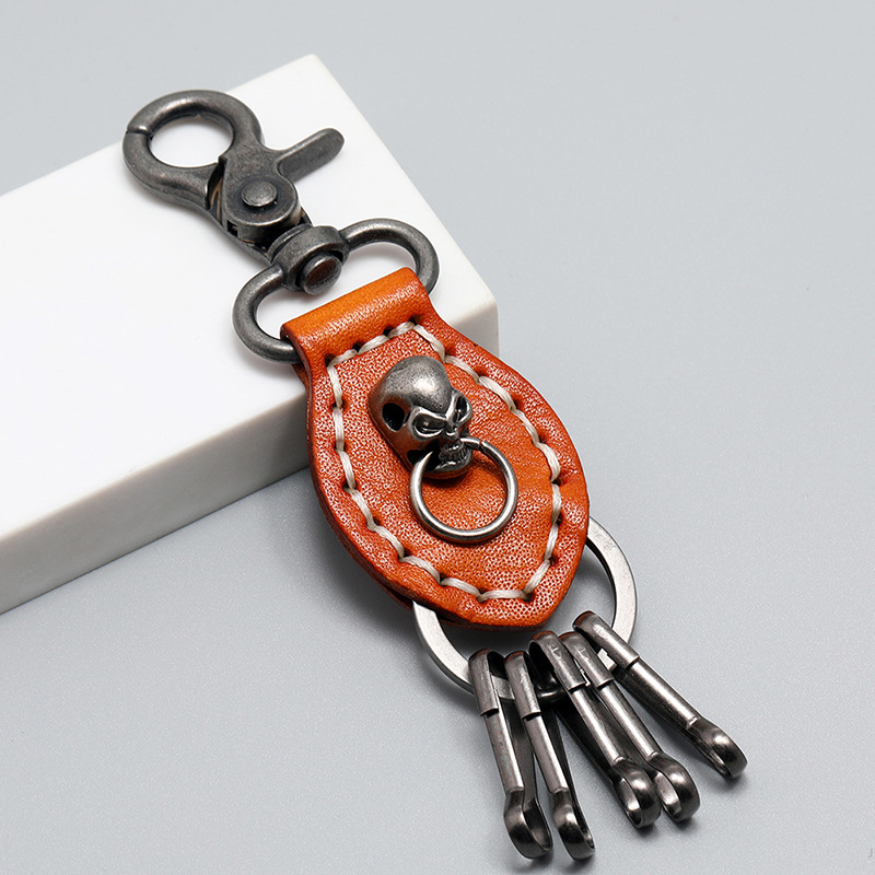 Jessingshow chaveiro de couro  - Men Accessories Pk avaliação e preço