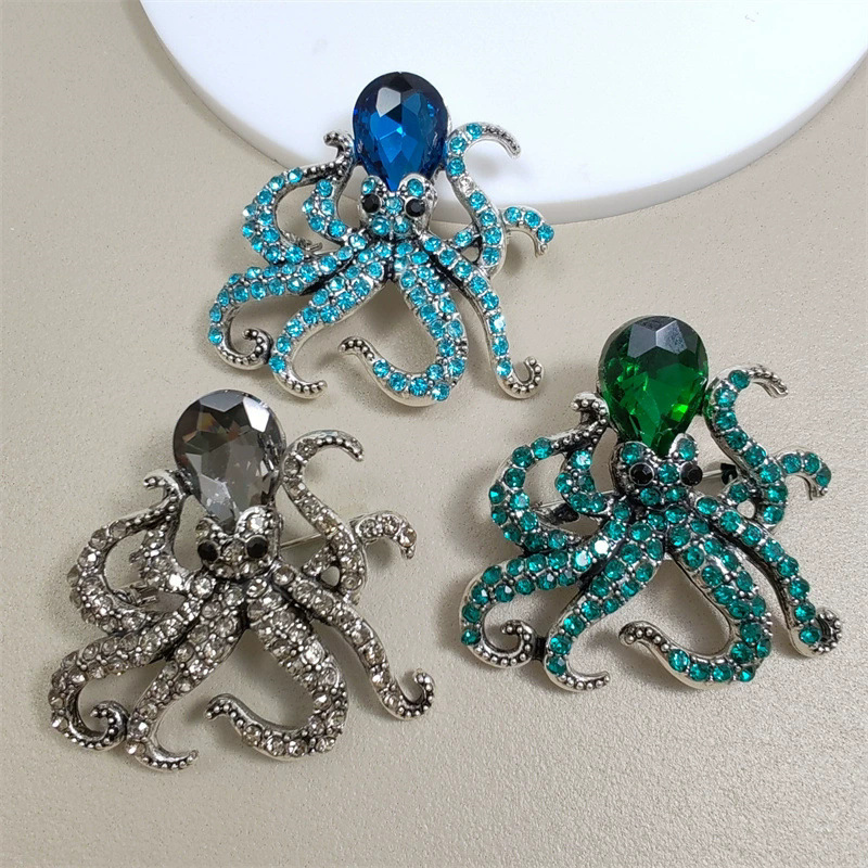 1pc retro polvo broche para ho - Men'S Accessories Trends 2025 avaliação e preço
