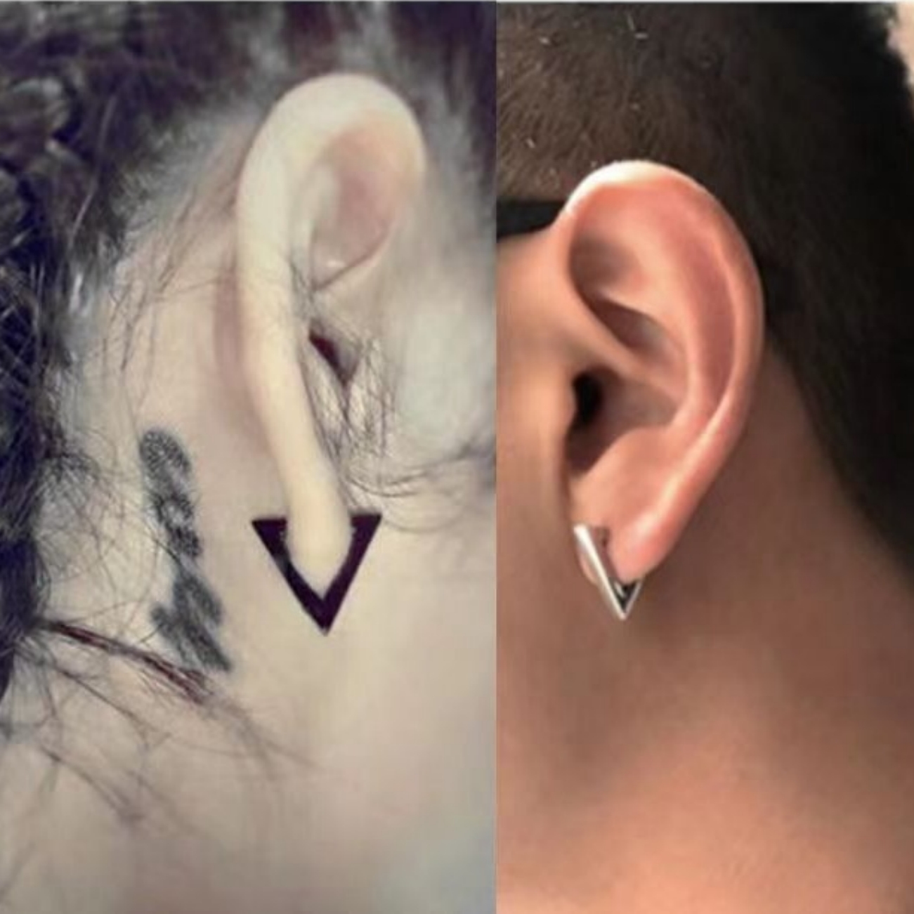 Polido triângulo geometria aço - Men'S Accessories Trends 2025 avaliação e preço