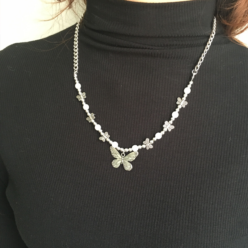 Colar de pingente de borboleta - Men Accessories Aesthetic avaliação e preço