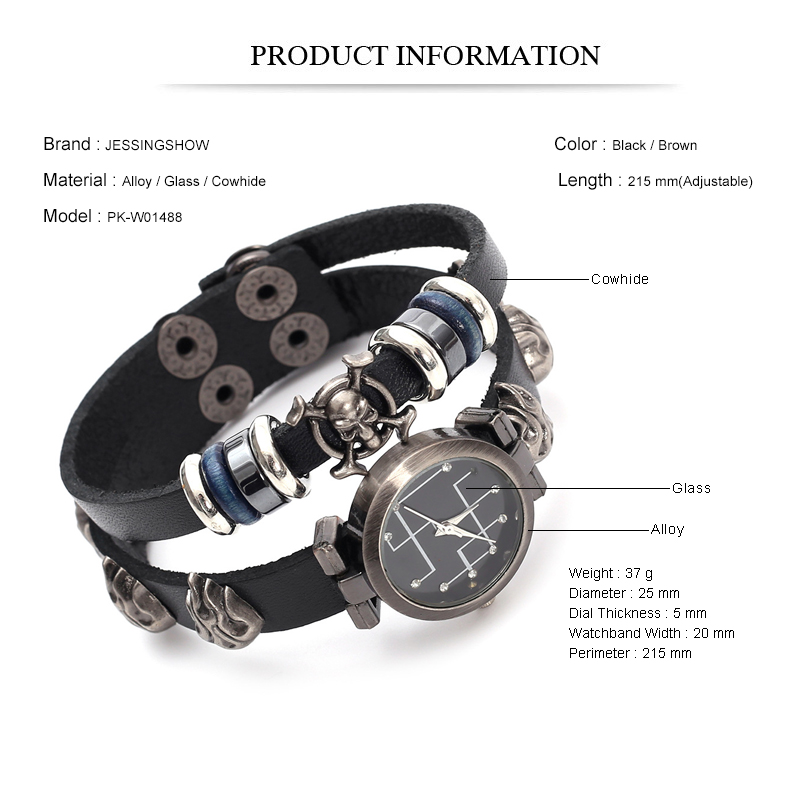 Relógio de pulso hip hop punk  - Men Accessories Pk avaliação e preço