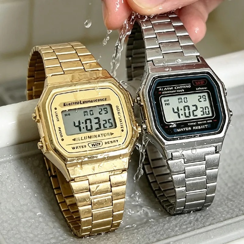 Relógios de Luxo F91W com Puls - Men Accessories For Wrist avaliação e preço