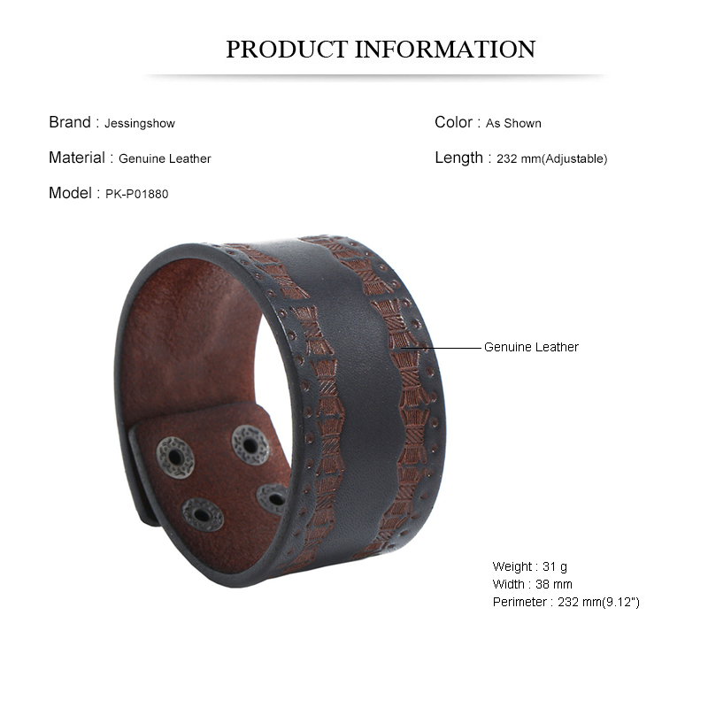 Pulseira punk vintage masculin - Men Accessories Pk avaliação e preço