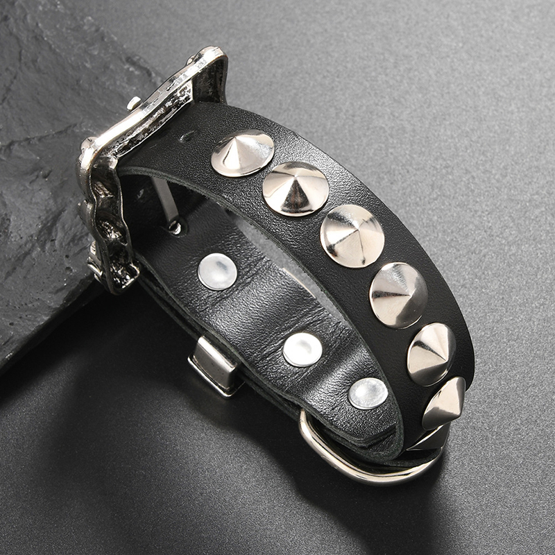 Pulseira estilo rock punk com  - Men Accessories Pk avaliação e preço