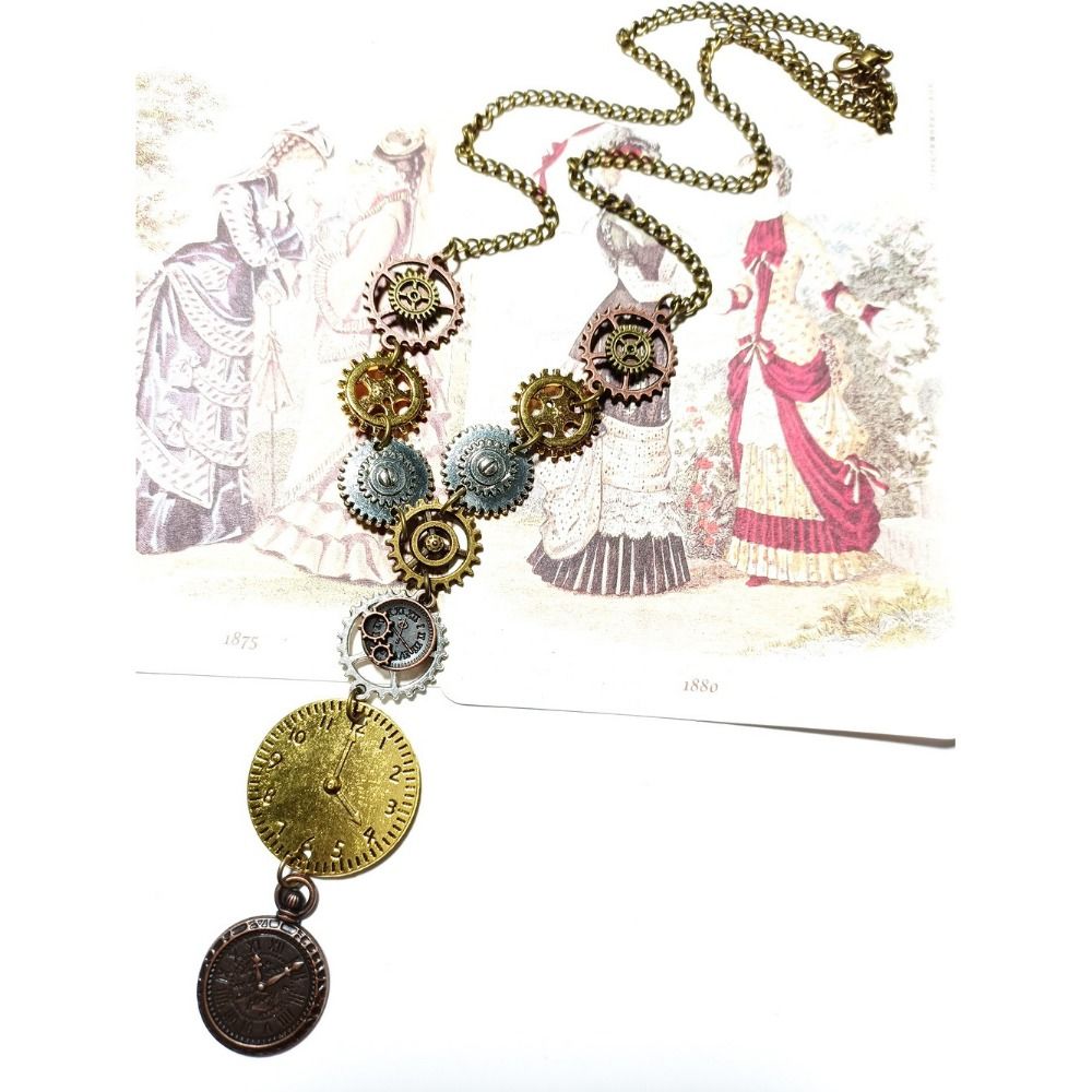 Pingente Vintage de Engrenagem - Men Accessories Aesthetic avaliação e preço