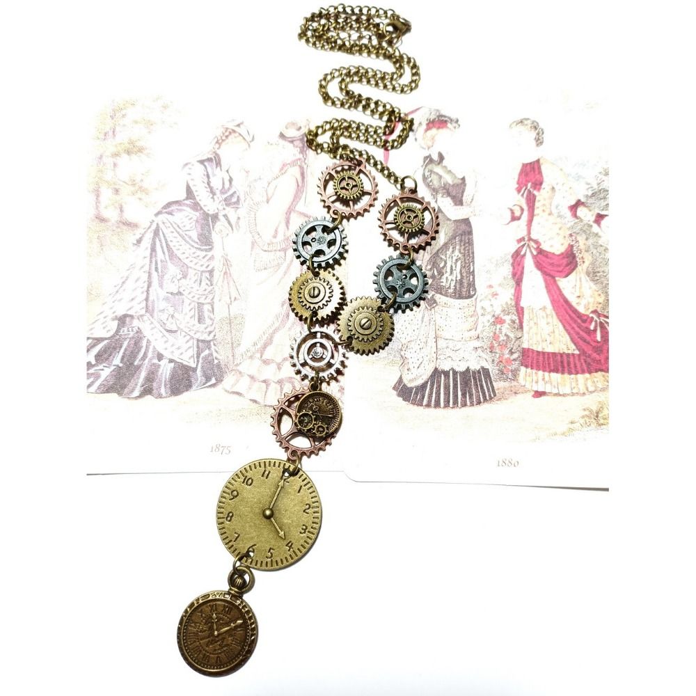 Pingente Vintage de Engrenagem - Men Accessories Aesthetic avaliação e preço