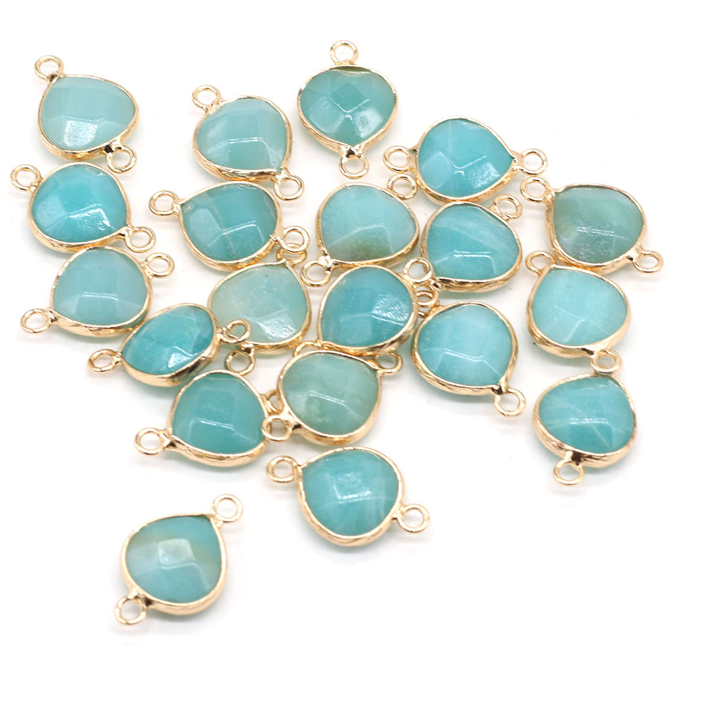 2 pçs conectores de pedra natu - Men Accessories Jewellery avaliação e preço