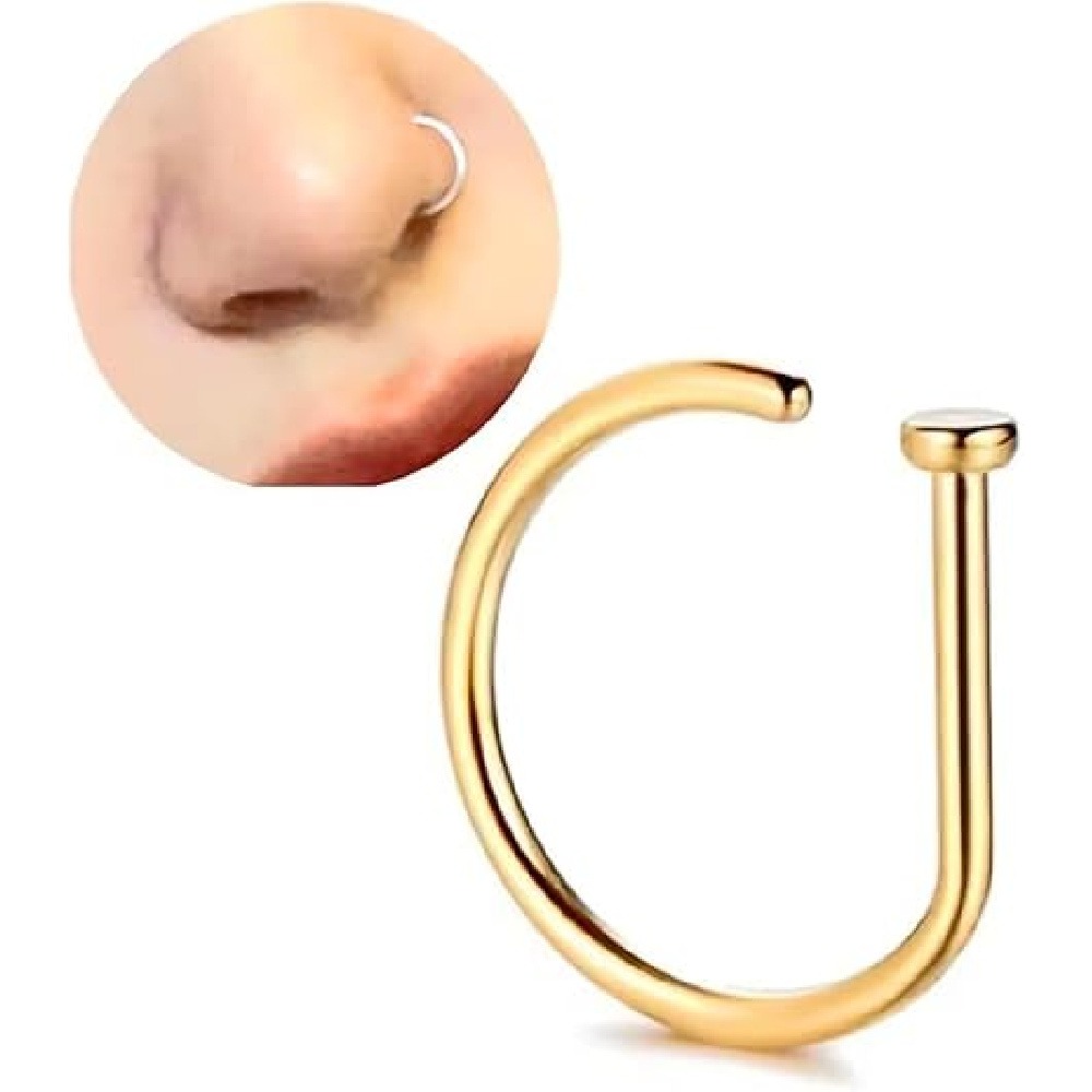 Pacote com 4 Anéis de Nariz Fa - Men Accessories Ring avaliação e preço