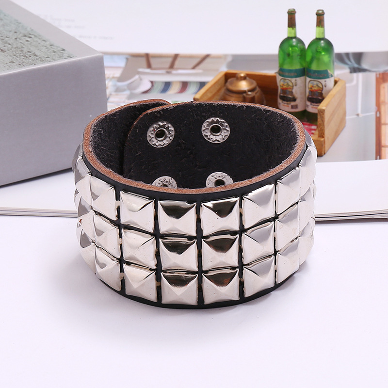 Pulseira masculina hip hop pun - Men Accessories Pk avaliação e preço