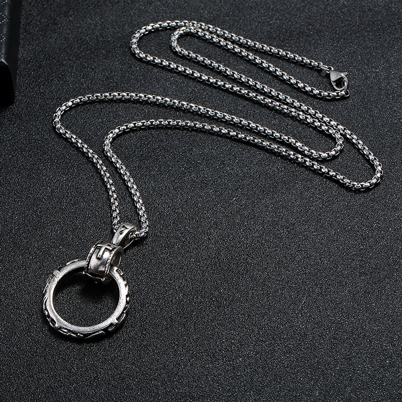 Colar unissex punk vintage, co - Men Accessories Pk avaliação e preço
