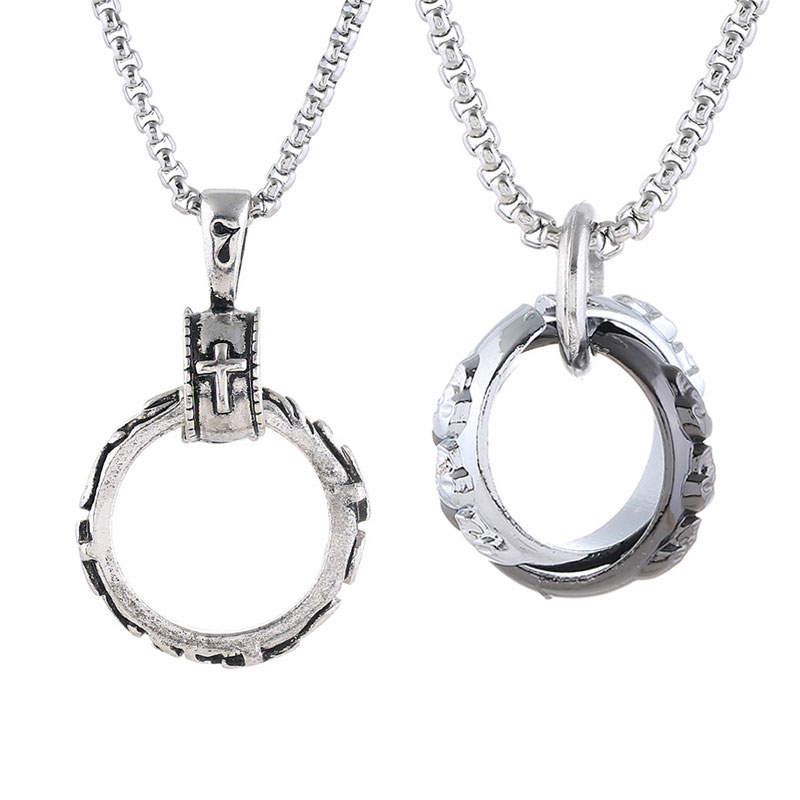 Colar unissex punk vintage, co - Men Accessories Pk avaliação e preço