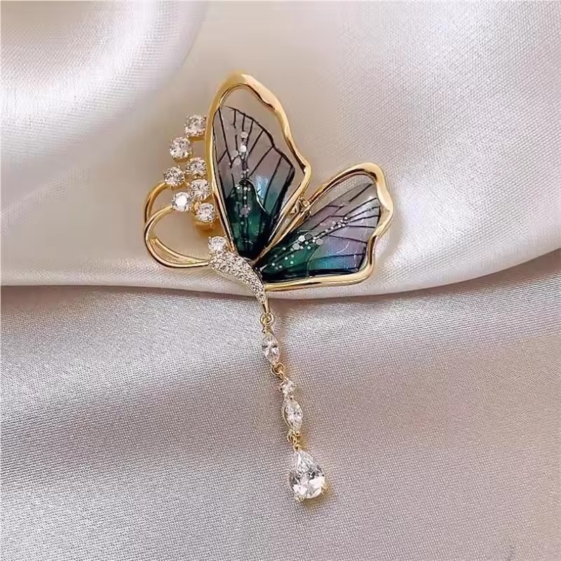 Broche de borboleta delicado p - Men'S Accessories Trends 2025 avaliação e preço
