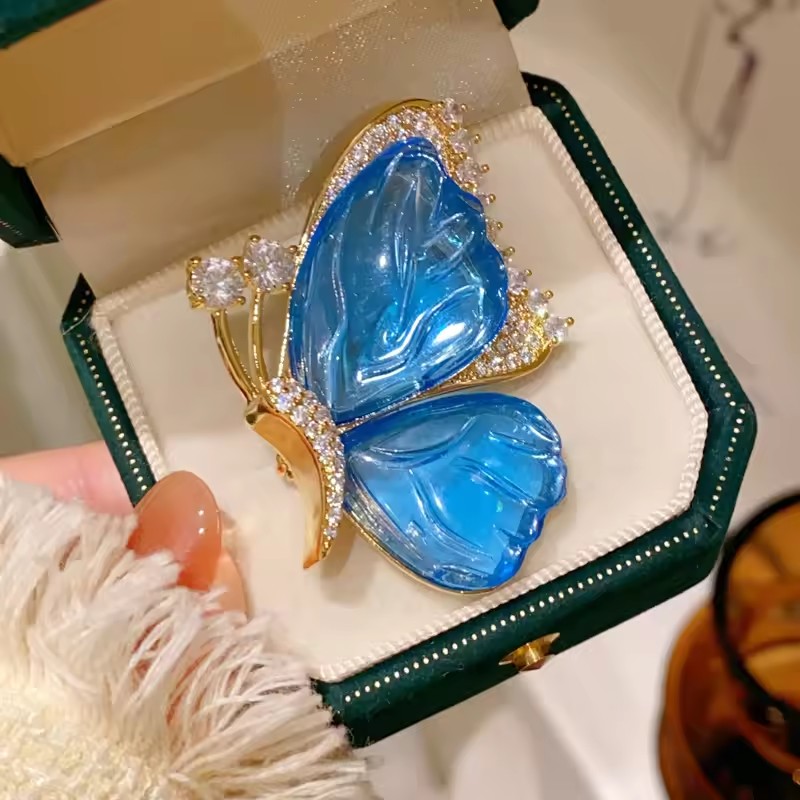 Broche de borboleta delicado p - Men'S Accessories Trends 2025 avaliação e preço